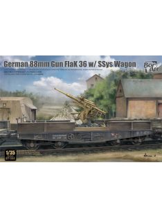 Border Model - German 88mm Flak36 on Ssys Wagon