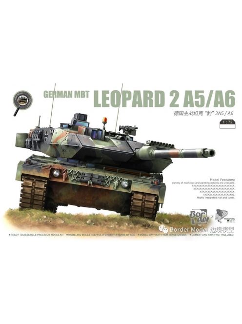 Border Model - Leopard 2 A5 / A6  1/72