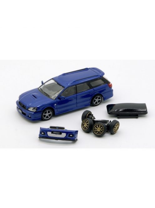 Bm-Creations - 1:64 2002 Subaru Legacy E-Tune Ii Lhd, Blue