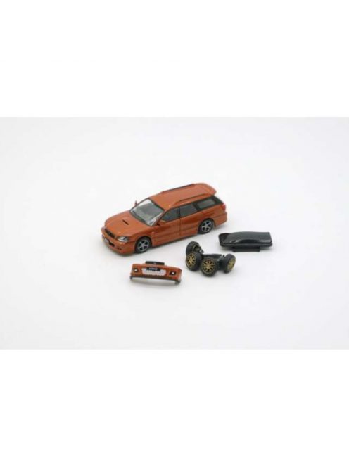 Bm-Creations - 1:64 Subaru Legacy E-Tune Ii Lhd, 2002, Orange