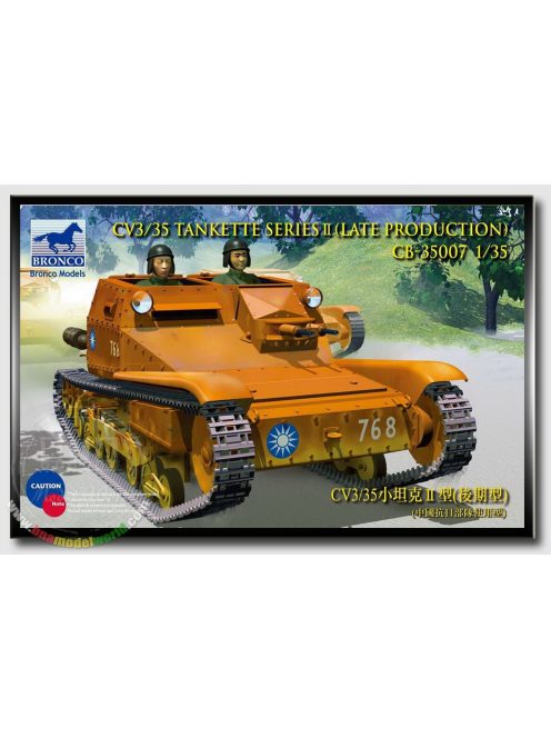 Bronco Models - CV L3/35 Tankette Serie II