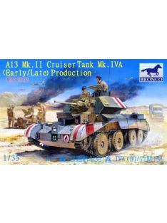   Bronco Models - A13 Mk.II Cruiser Tank Mk.IVA(Early/Late Production