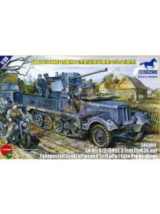   Bronco Models - Sd.kfz 6/2 5t 3.7cm Flak36 half-trackBN9 Early/Late Prod.