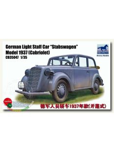   Bronco Models - German Light Staff Car Stabswagen Mod. 1937 (Cabriolet)