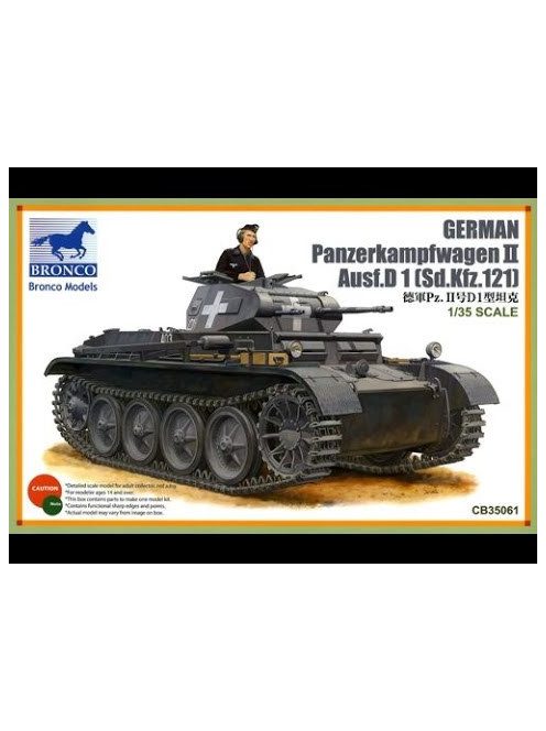 Bronco Models - PanzerKampfwagen II Ausf D1