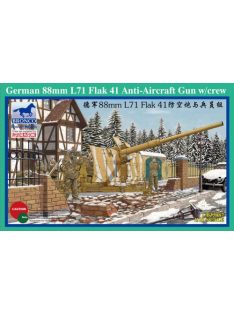   Bronco Models - German 88mm L71 Flak 41 Anti-Aircraft Gun w/Crew