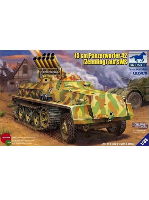 Bronco Models - 15cm Panzerwerfer 42 (Zehnling) auf sWS