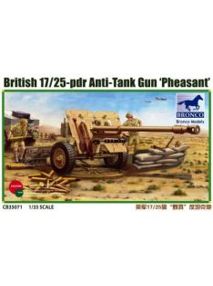 Bronco Models - British 17/25 pdr Anti-Tank Gun PHEASANT