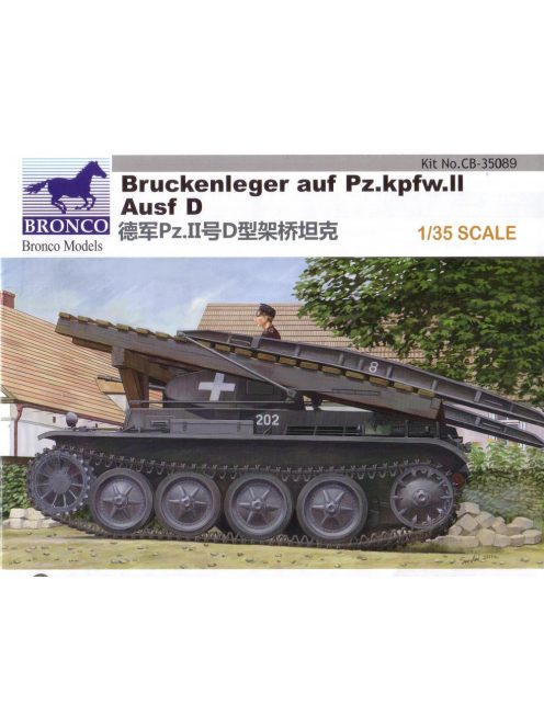 Bronco Models - Bruckenleger auf pz.Kpfw.II ausf.D1