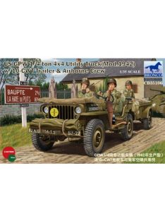   GPW 1/4 ton 4x4 Utility Track Mod.1942 w/10-CWT & Airborne Crew