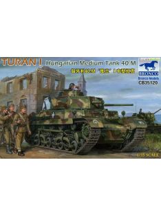 Bronco Models - Turan I Hungarian Medium Tank 40.M