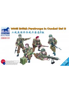 Bronco Models - WWII British Paratroops in Combat Set B