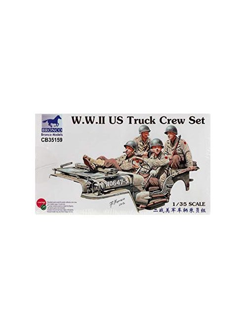 Bronco Models - Wwii Us Truck Crew Set