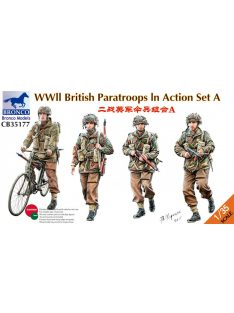 Bronco Models - WWII British Paratroops In Action Set A