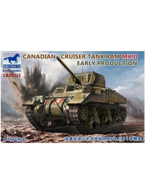 Bronco Models - Canadian Cruiser Tank Ram MK.II Early Produktion