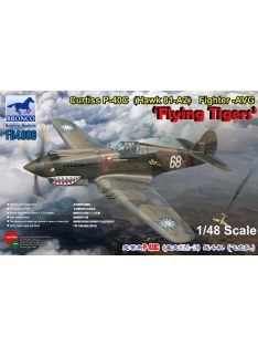   Bronco Models - Curtiss P-40C (Hawk 81-A2) Fighter -AVG Flying Tigers