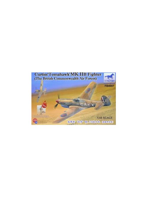 Bronco Models - Curtiss"Tomahawk'MK.II B Fighter   The British Commonwealth Air Forces)