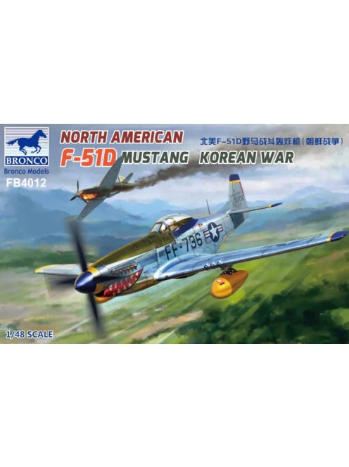 Bronco Models - North American F-51D Mustang Korean War