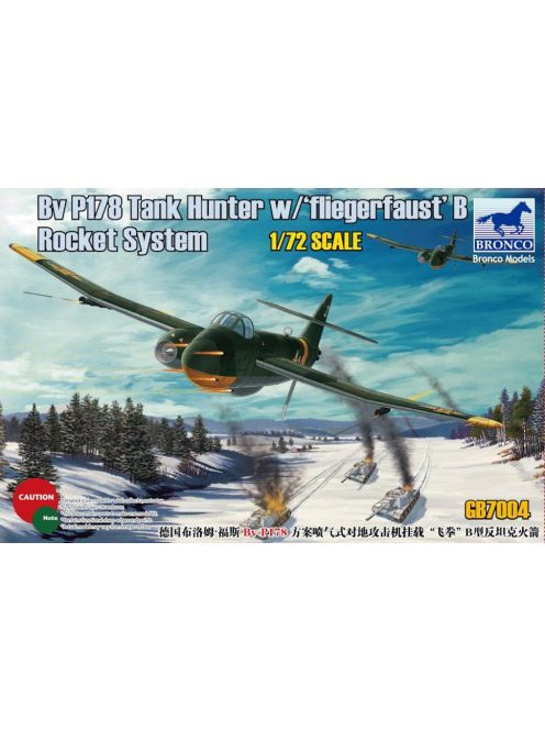 Bronco Models - BV P178 Tank Hunter w/Fliegerfaust'B Rocket System