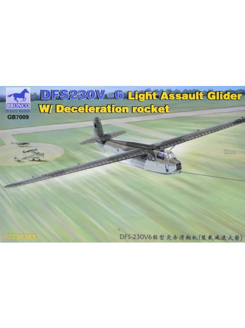 Bronco Models - DFS230V-6 Light Assault Glider W/Decele- -ration rocket