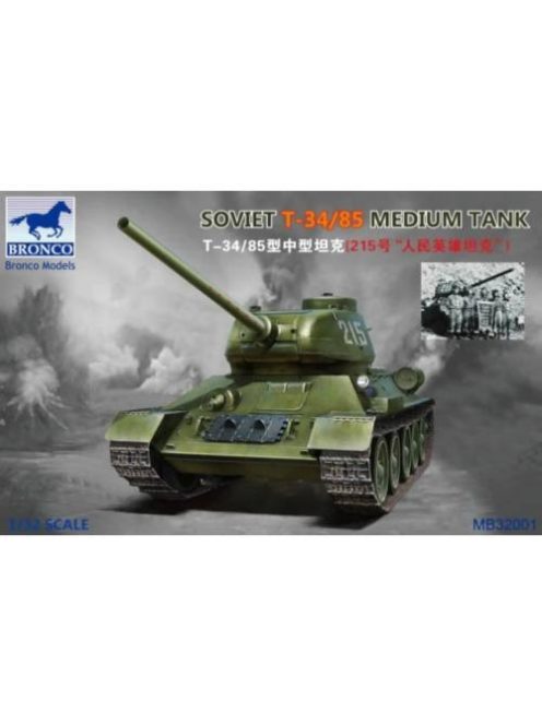 Bronco Models - Soviet  T-34/85 Medium Tank