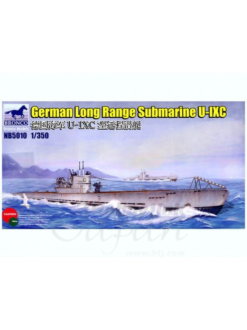 Bronco Models - German Long Range Submarine Type U-IXC