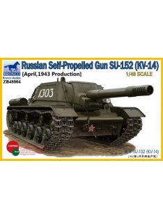   Bronco Models - Russian Self-Propelled Gun SU-152 (KV-14 (April,1943 Production)