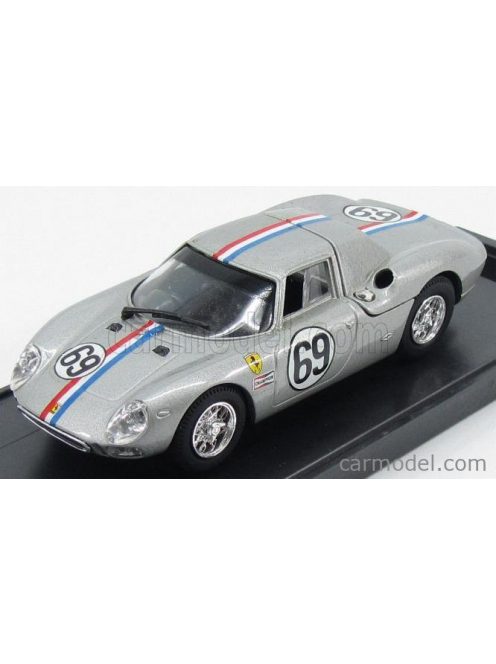 Box-Model - Ferrari 250Lm N 69 Bridge Hampton 1965 Silver