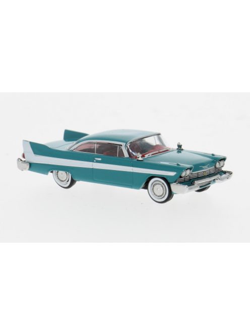 Brekina - Plymouth Fury, blau/weiss, 1958, 1:87