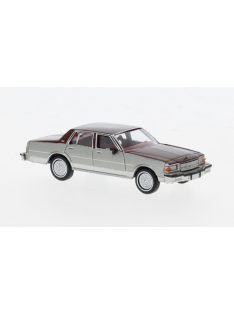   Brekina - Brekina, Chevrolet Caprice, silber/dunkelrot, 1987, 1:87