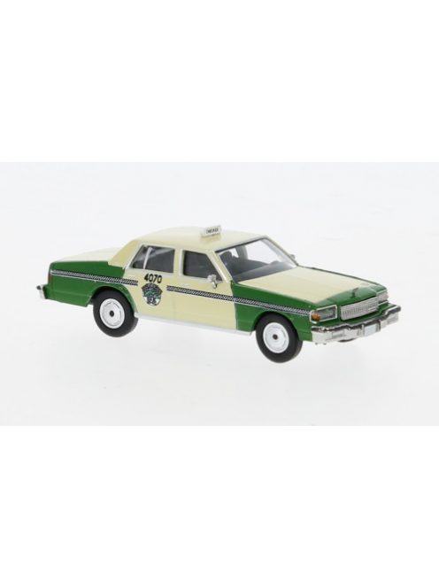 Brekina - Brekina, Chevrolet Caprice, 1987, Chicago Cab, 1:87