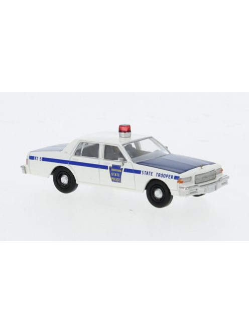 Brekina - Chevrolet Caprice, 1987, Pennsylvania State Trooper, 1:87