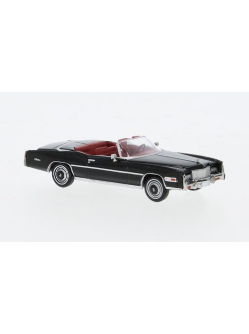 Brekina - Brekina, Cadillac Eldorado Convertible, schwarz, 1976, 1:87