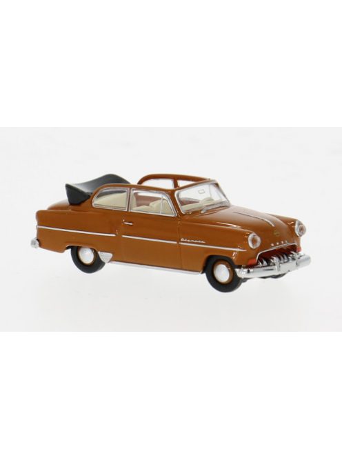 Brekina - Opel Olympia Cabrio, hellbraun, 1954, 1:87