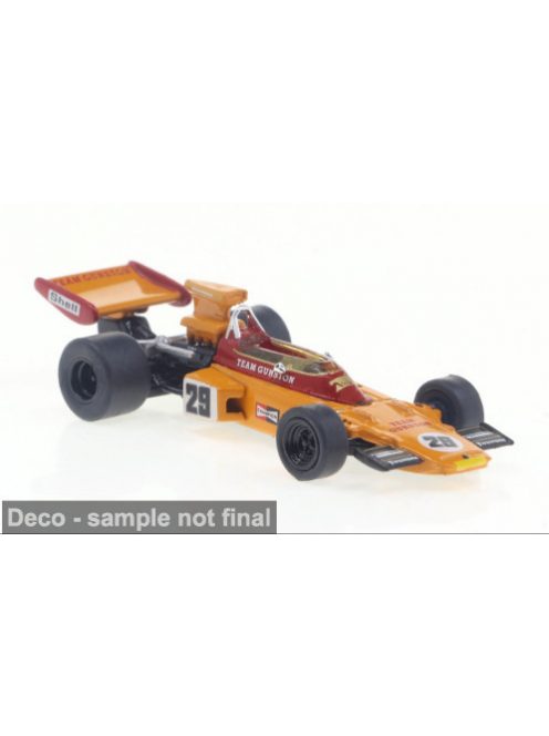 Brekina - Lotus 72D, Formel 1, GP Südafrika, 1974, Gunston, #29, 1:87