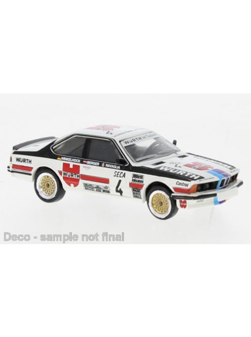 Brekina - BMW 635 CSi Würth Brekina 1:87