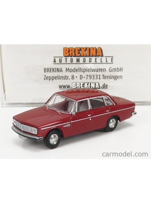 Brekina Plast - Volvo 144 4-Door 1970 Dark Red