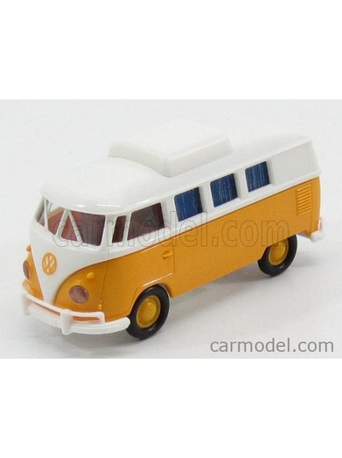 Brekina Plast - Volkswagen T1B Camping Bus 1970 Yellow White