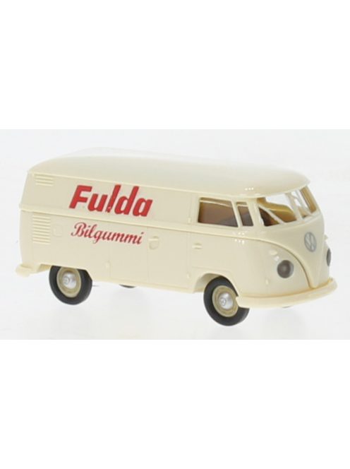 Brekina - Brekina, VW T1b Kasten, 1960, Fulda Bilgummi, 1:87