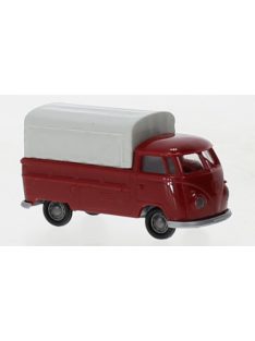 Brekina - Brekina, VW T1b Pritsche, dunkelrot, 1960, 1:87