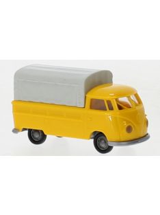 Brekina - Brekina, VW T1b Pritsche, gelb, 1960, 1:87