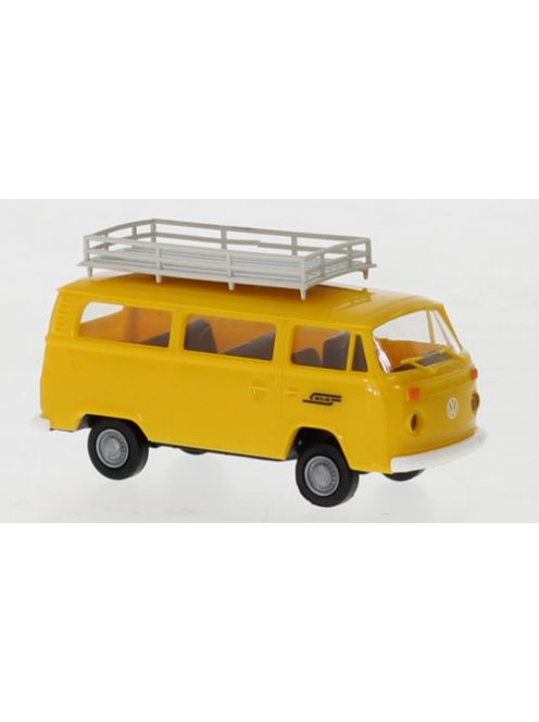 Brekina - Brekina, VW T2 Kombi, gelb, 1973, Räthische Bahn, 1:87