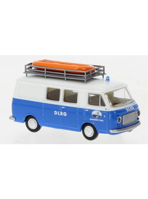 Brekina - Brekina, Fiat 238 Halbbus, 1965, DLRG Stade, 1:87