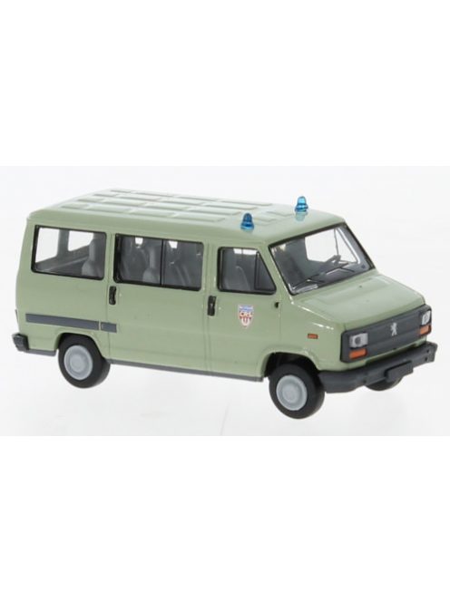 Brekina - Peugeot J5 Bus Police CR Brekina 1:87