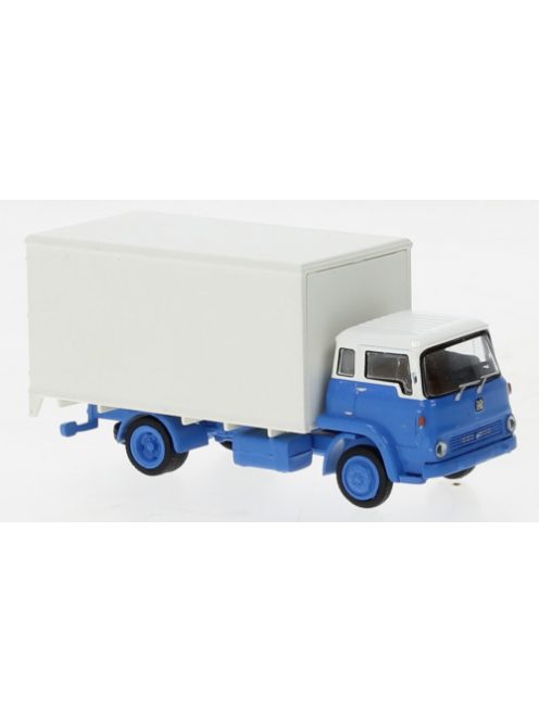 Brekina - Bedford TK Koffer, blau/weiss, 1960, 1:87