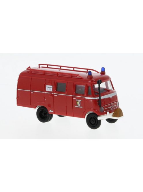 Brekina - Brekina, Mercedes LF 319 LF 8, 1956, Feuerwehr Kempten, 1:87