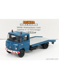   Brekina Plast - Mercedes Benz L608D Truck 1980 - Carro Attrezzi - Wrecker Road Service Blue