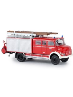   Brekina - Brekina, Mercedes LAF 1113 LF 16, Feuerwehr Düsseldorf, 1:87