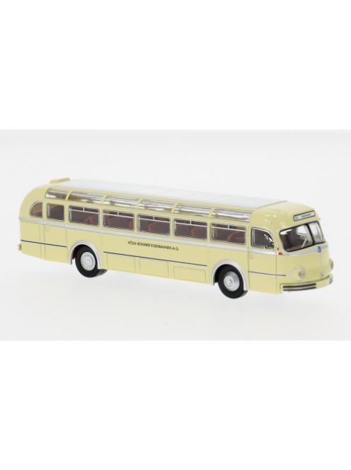 Brekina - Mercedes O 6600 H Reisebus, 1951, Köln Bonner Eisenbahnen AG, 1:87