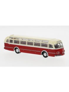   Brekina - Mercedes O 6600 H Reisebus, hellbeige/rot, 1951, 1:87